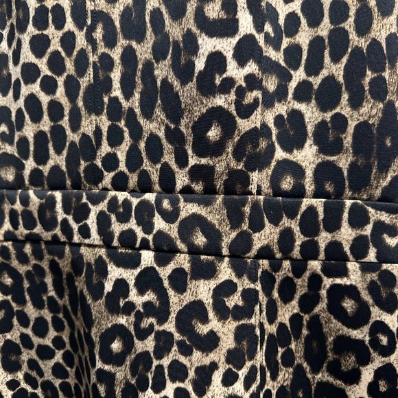 Michael Kors Leopard Print Scuba Dress - Picture 2 of 5